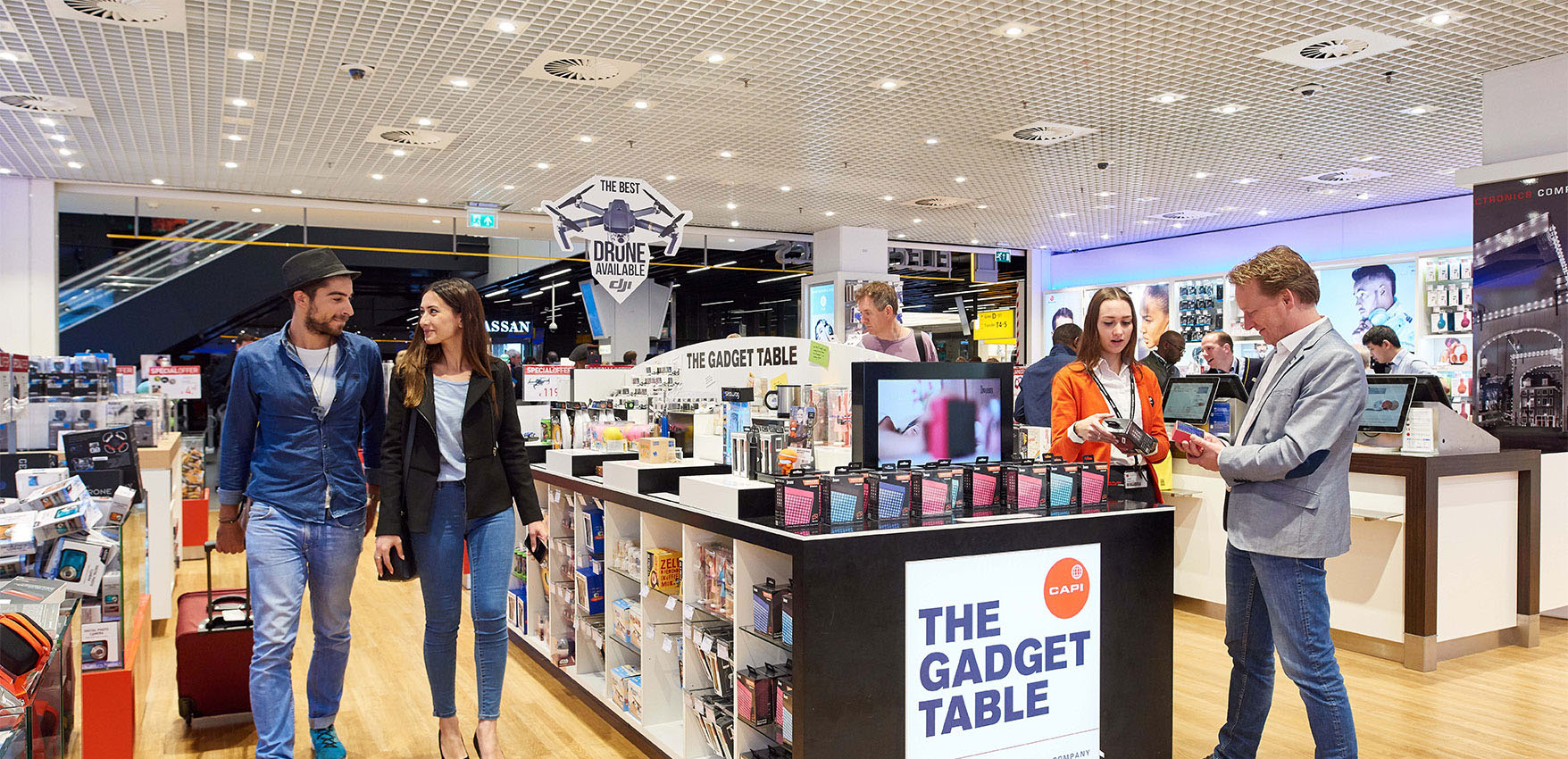 Bisschop vredig talent Capi-Lux | Leading airport retailer in electronics